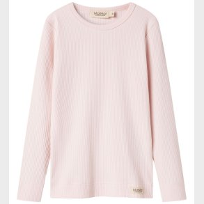 MarMar Bluse - Rib - Plain - Noos - Rosa