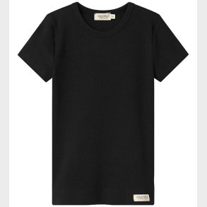 MarMar T-shirt - Rib - Modal - Sort
