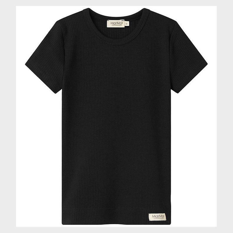 MarMar T-shirt - Rib - Modal - Noos - Sort