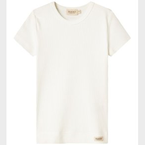 MarMar T-shirt - Rib - Modal - Gentle White