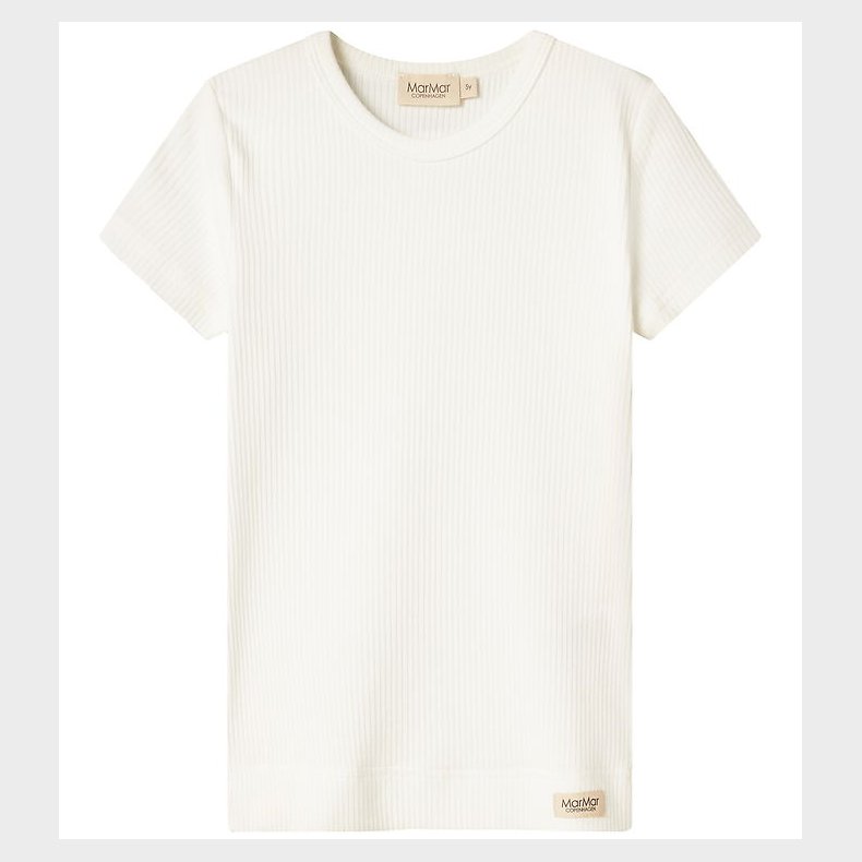 MarMar T-shirt - Rib - Modal - Noos - Gentle White
