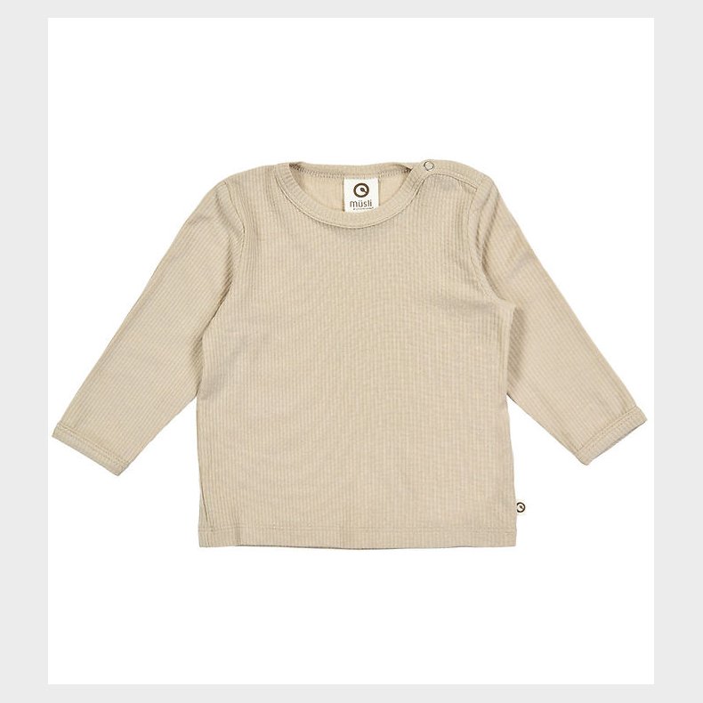 Msli Bluse - Rib - Mellow - Cashmere