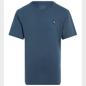 Calvin Klein T-shirt - Mono Mini Badge - Oceana
