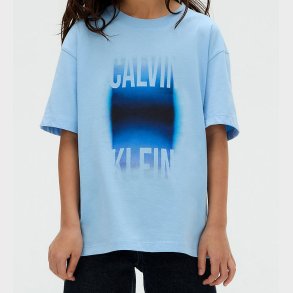 Calvin Klein T-shirt - Gradient Graphic - Blue Bell