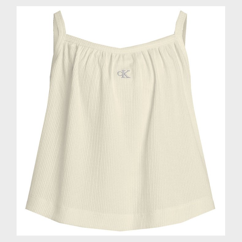 Calvin Klein Top - Crinkle - Tofu