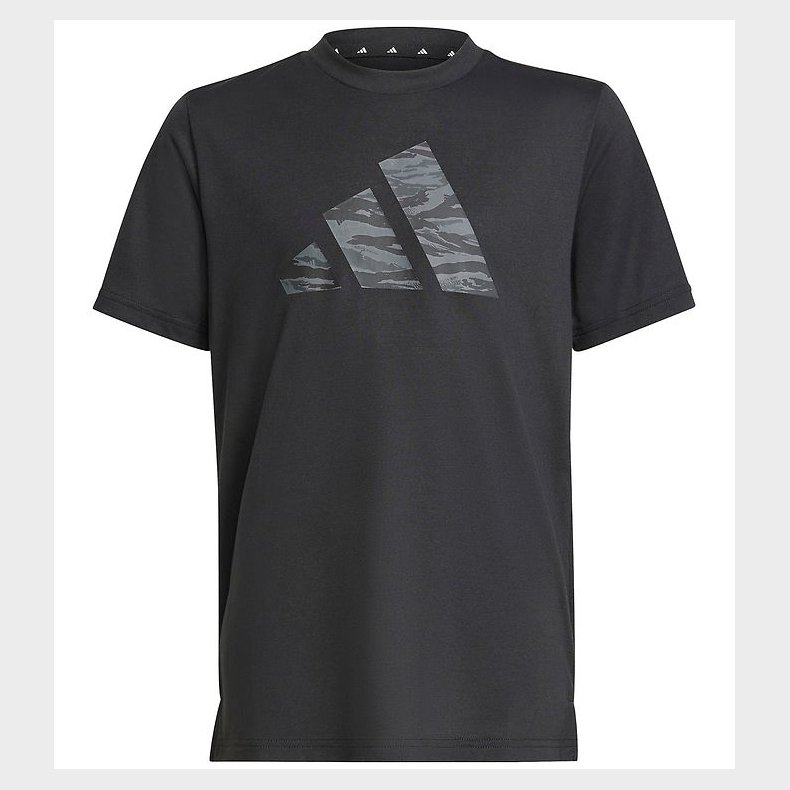 adidas Performance T-shirt - J TR-ES CAM TE - Sort