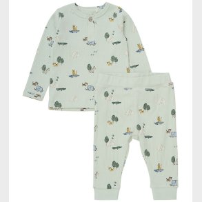 Minymo S�t - Bluse/Bukser - Sea Foam