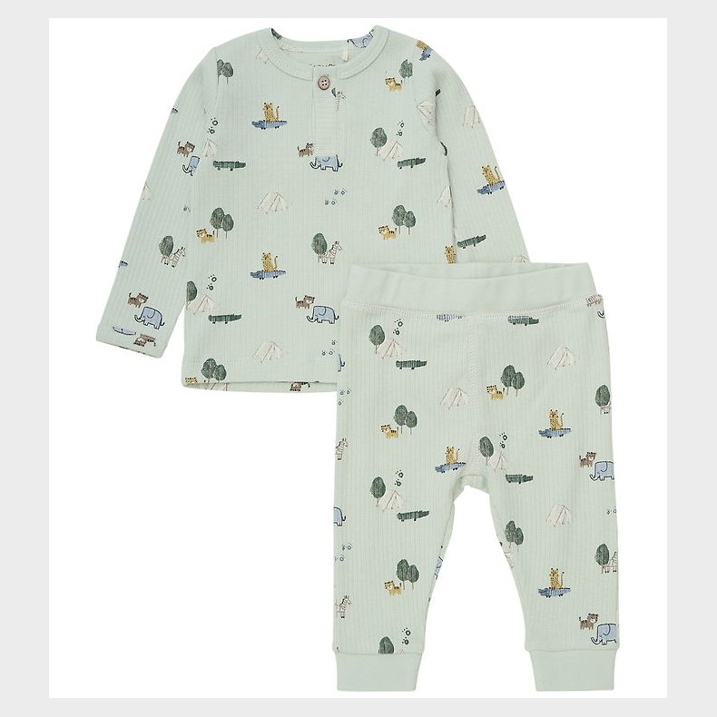 Minymo S�t - Bluse/Bukser - Sea Foam
