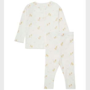 Minymo S�t - Bluse/Bukser - Marshmellow White