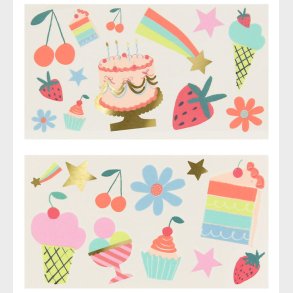 Meri Meri Tatoveringer - Birthday
