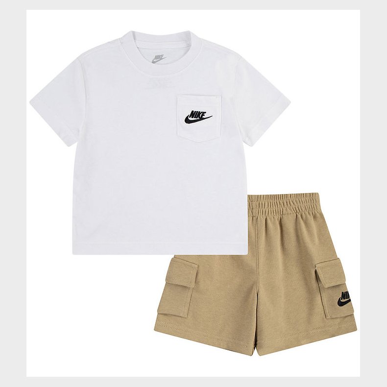 Nike Shortsst - T-shirt/Shorts - Parachute Beige