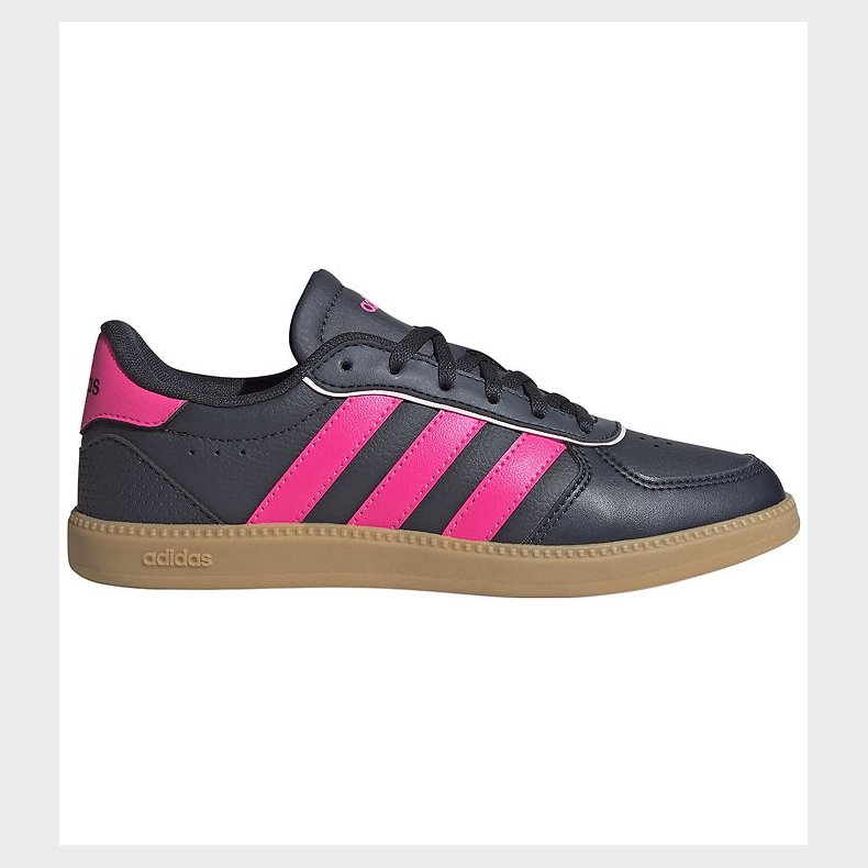 adidas Performance Sko - BREAKNET SLEEK J - Navy/Pink