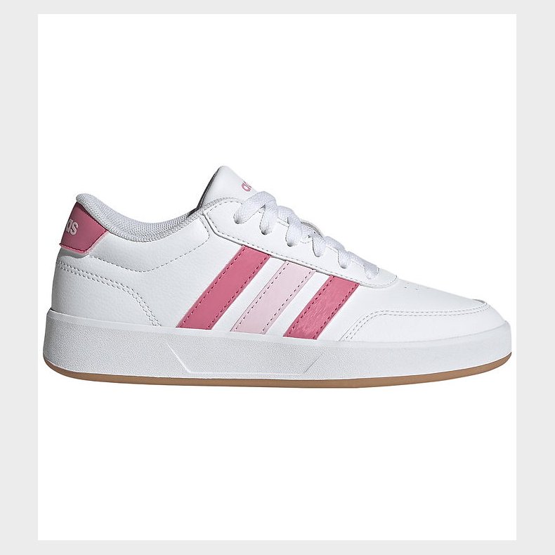 adidas Performance Sko - BREAKNET 3.0 J - Hvid/Pink