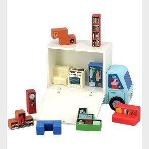 Vilac Logikspil - Tr - 19 Brikker - Flyttevogn