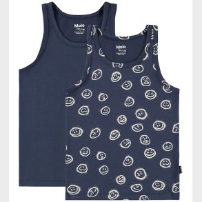 Molo Undertr�jer - Jayden - 2-pak - Moods Blue