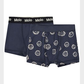 Molo Boxershorts - Justin - 2-pak - Moods Blue