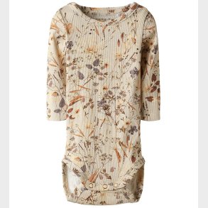 Name It Body l/ - Rib - NbfNiara - Oatmeal/Woodrose