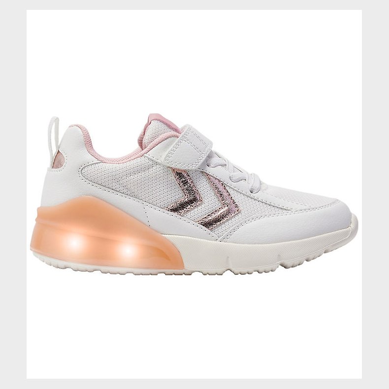 Hummel Sko m. Lys - Daylight JR - Bridal Rose