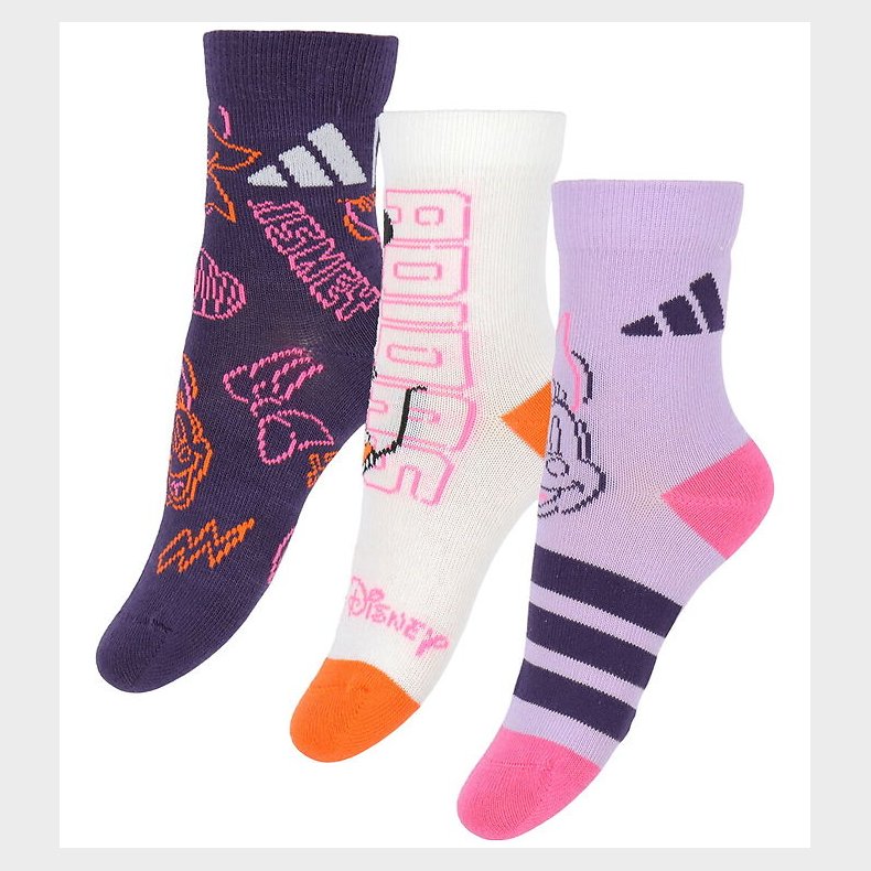 adidas Performance Str�mper - 3-pak - LK DY MI - Owhite/Aurplu/P