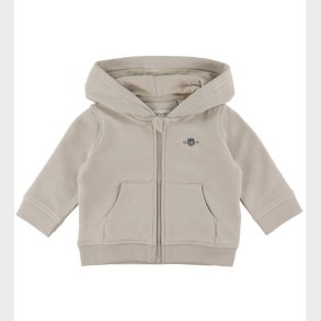 GANT Cardigan - Shield - Soft Oat