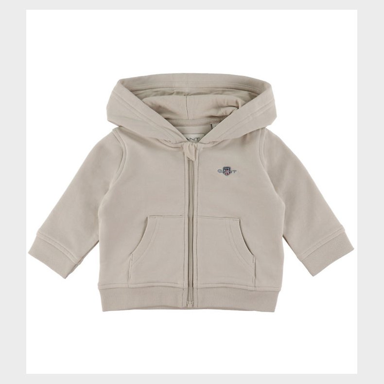 GANT Cardigan - Shield - Soft Oat