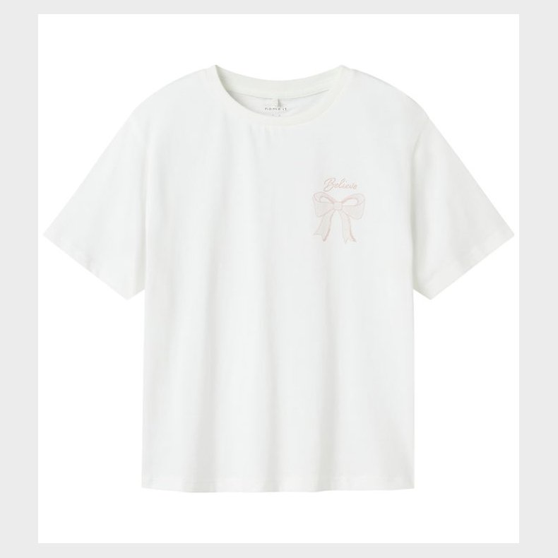 Name ItT-shirt - NkfKatalin - Bright White