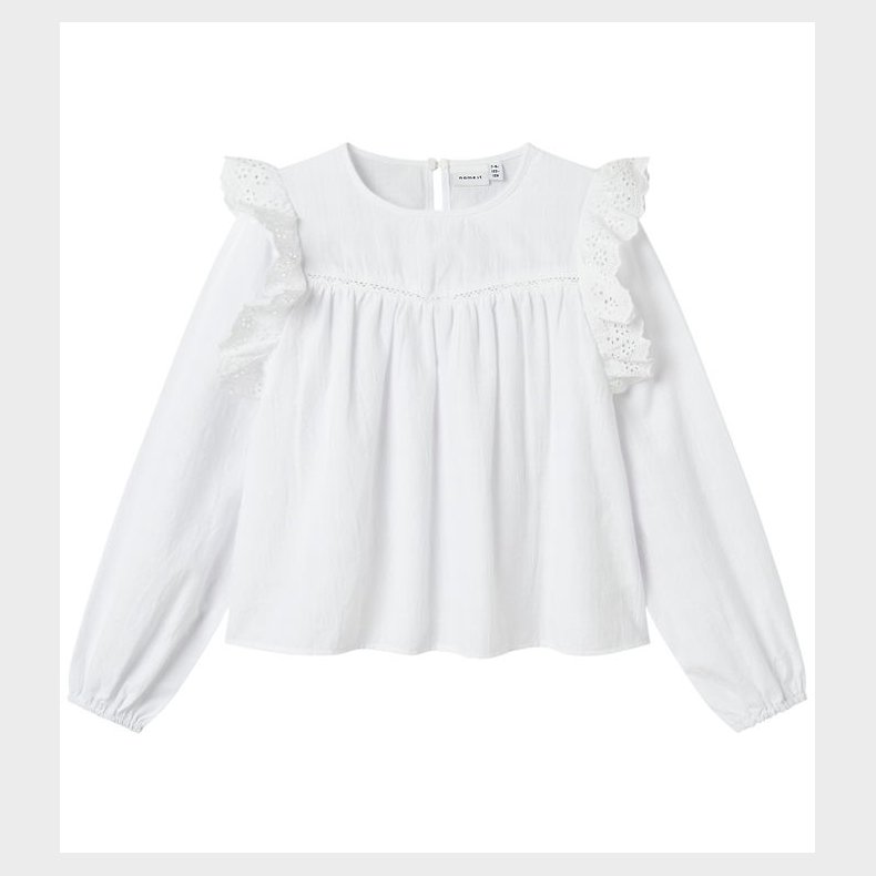 Name It Skjorte - NkfKanya - Bright White