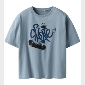 Name It T-shirt - NkmLeroy - Dusty Blue