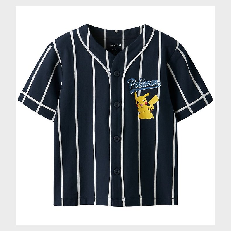 Name It Skjorte - NmmMaska - Pokmon - Navy Blazer