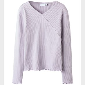 Name It Bluse - Rib - NkfFrida - Misty Lilac