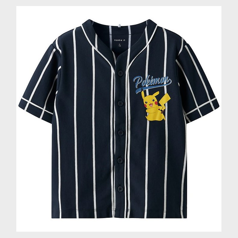 Name It Skjorte - NkmMaska - Pokmon - Navy Blazer