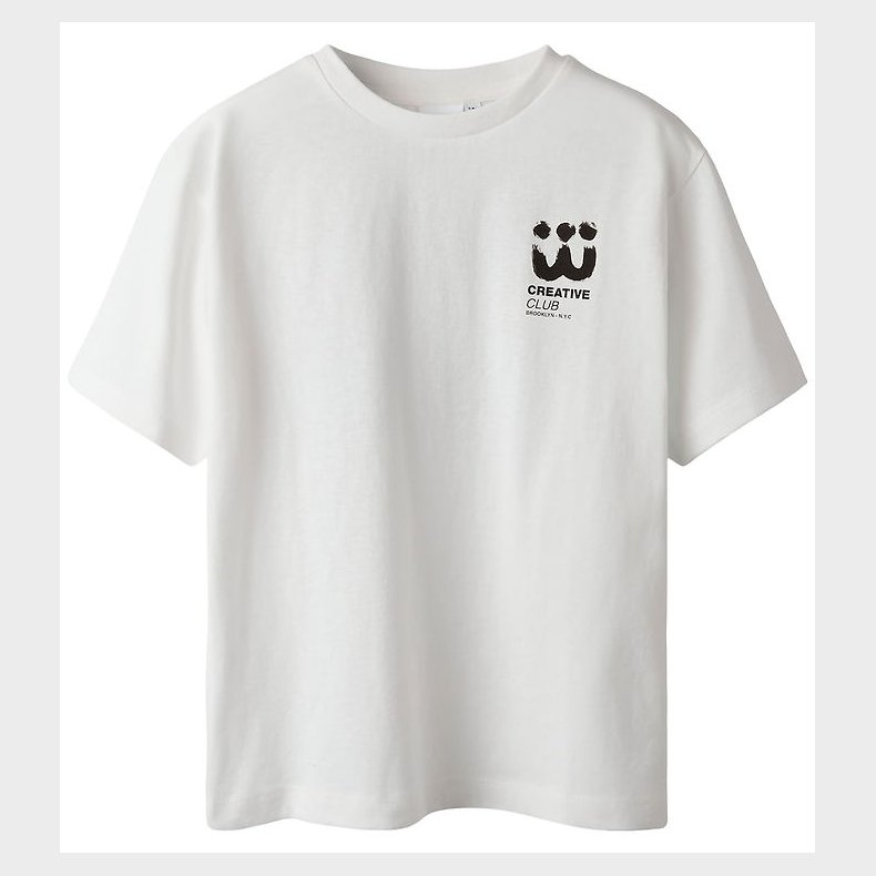 Name It T-shirt - NkmFelix - Cloud Dancer