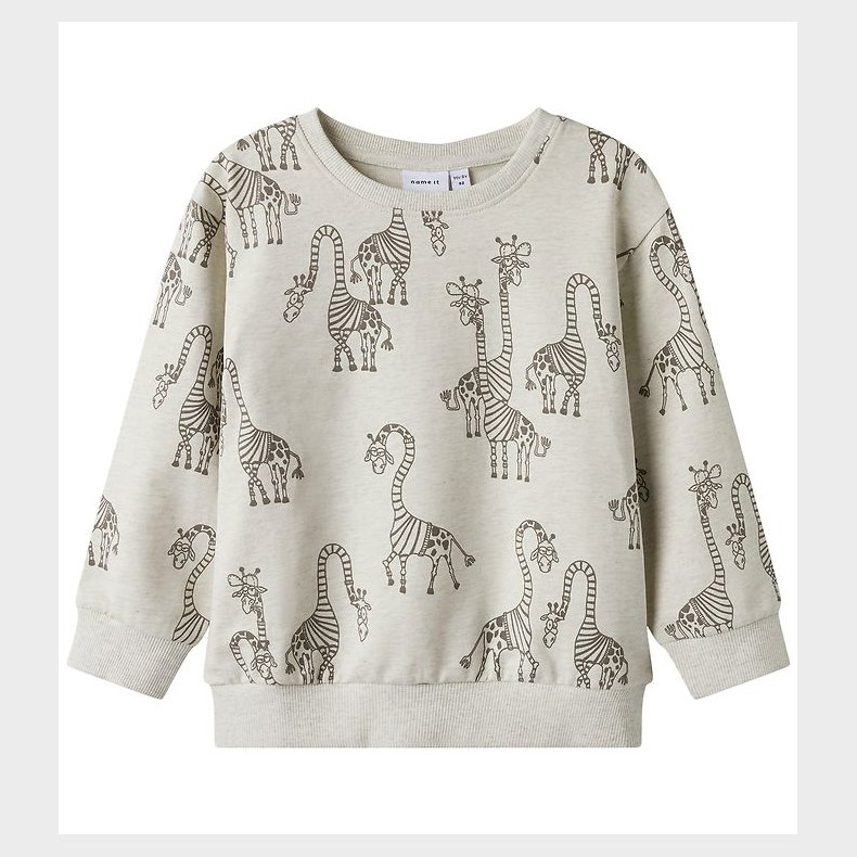 Name It Sweatshirt - NmmFreddie - Peyote Melange