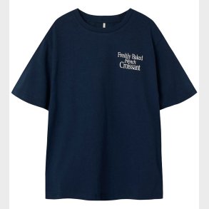 Name It T-shirt - NkmDuster - Ombre Blue/Croissant