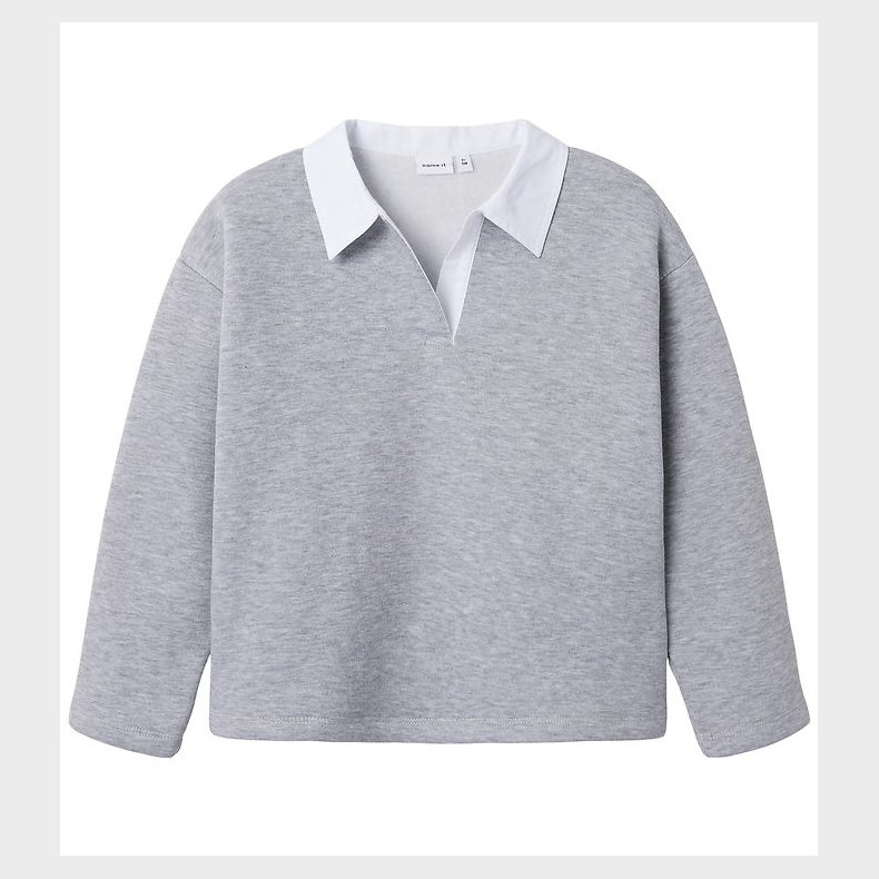 Name It Sweatshirt - NkfBetsy - Grey Melange
