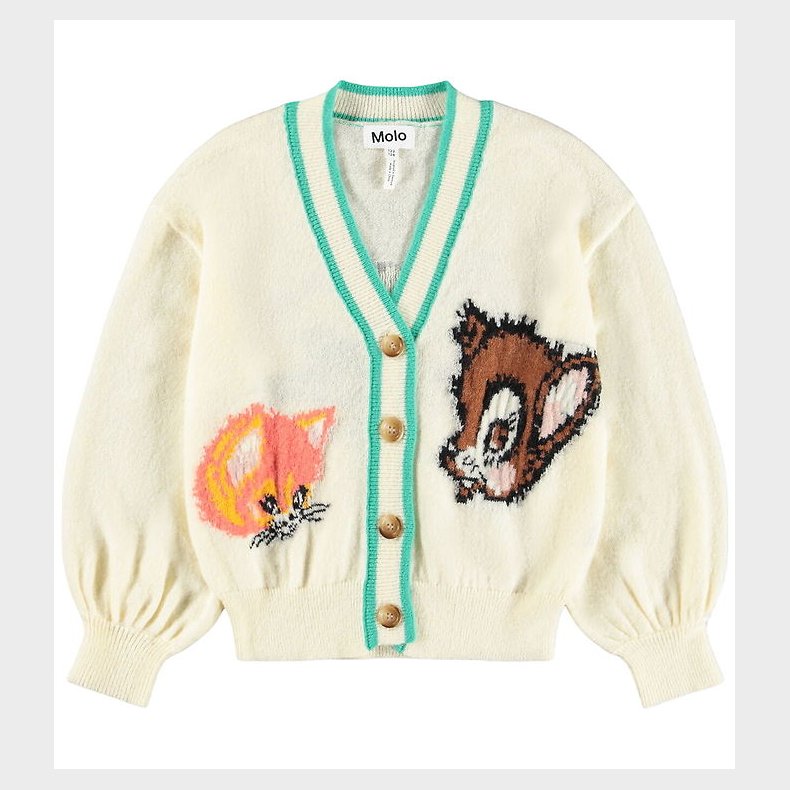 Molo Cardigan - Strik - Uld - Gaby - Buttercream