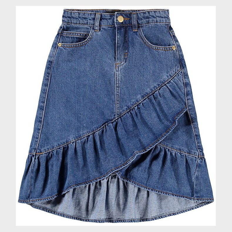 Molo Nederdel - Denim - Belinda - Mid Blue Denim