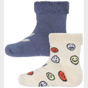 Molo Str�mper - Bambus/Viskose - Nodda - 2-pak - Evening Sky