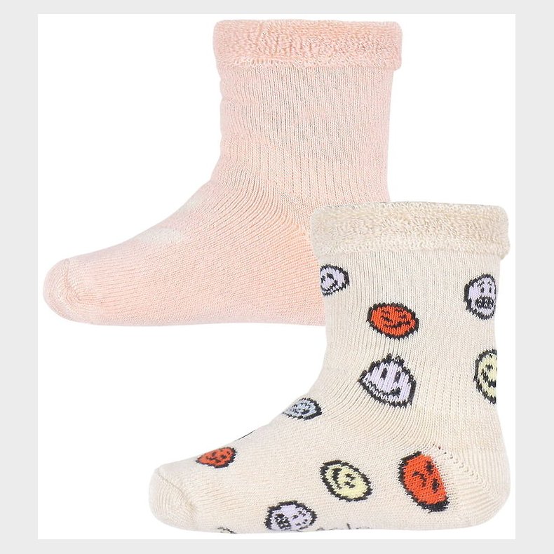 Molo Str�mper - Bambus/Viskose - Nodda - 2-pak - Rose Cloud