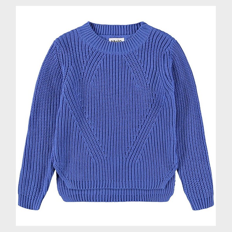 Molo Bluse - Strik - Gillis - Violet Blue