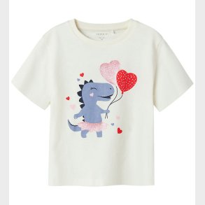 Name It T-shirt - NmfKatinka - Coconut Milk