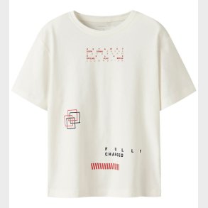 Name It T-shirt - NkmKingston - Coconut Milk