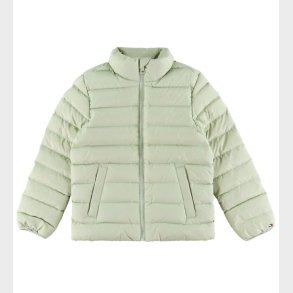 Tommy Hilfiger Dunjakke - Light Down - Misty Sage Green