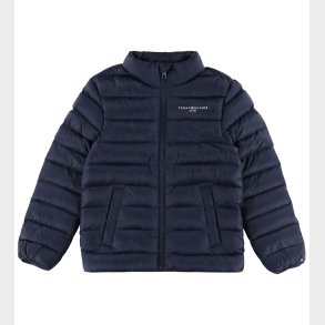 Tommy Hilfiger Dunjakke - Light Down - Dark Night Navy