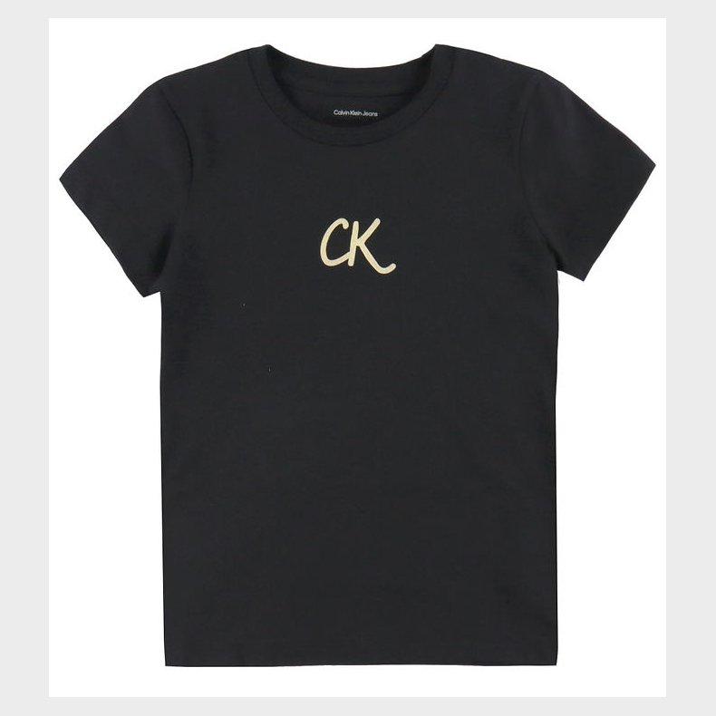 Calvin Klein T-Shirt - Glitter - Ck Black