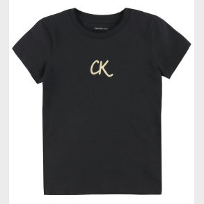 Calvin Klein T-Shirt - Glitter - Ck Black