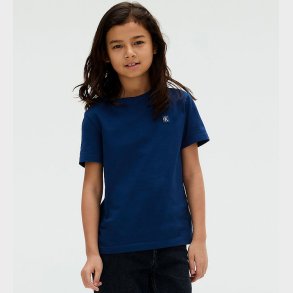 Calvin Klein T-shirt - Mono Mini Badge - Blue Jean