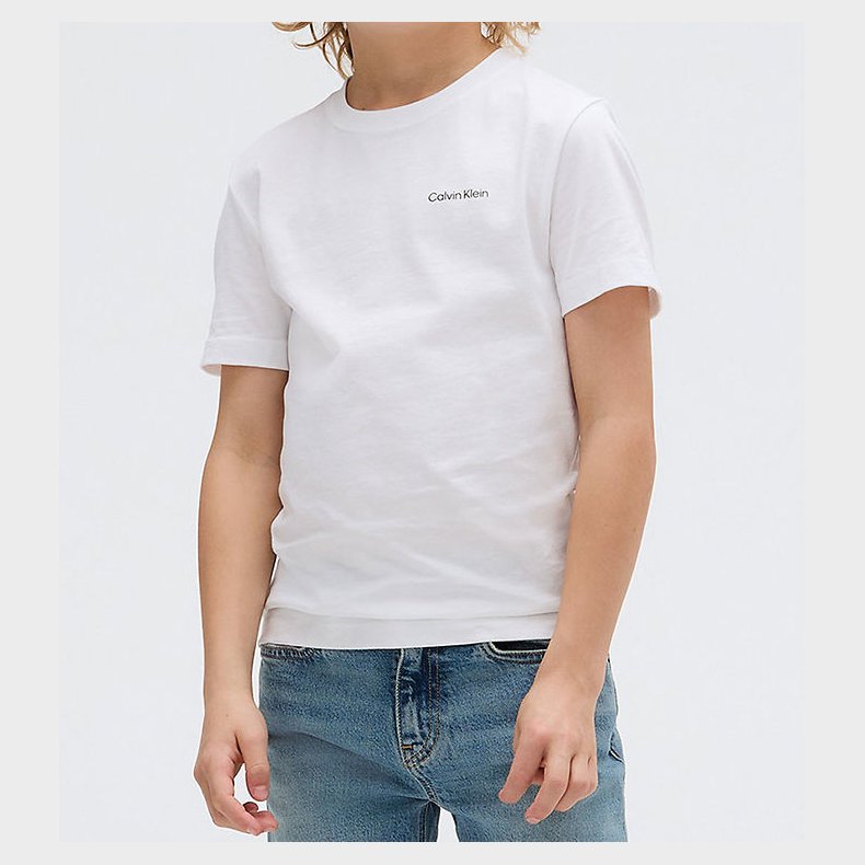 Calvin Klein T-shirt - Geo Ck Backprint - Bright White