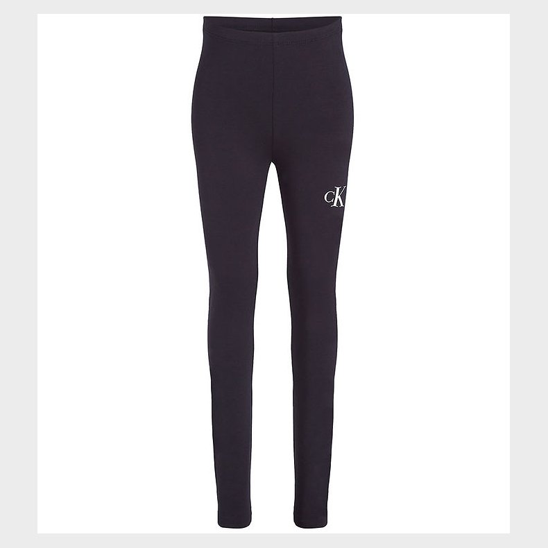 Calvin Klein Leggings - Ck Logo - Ck Black