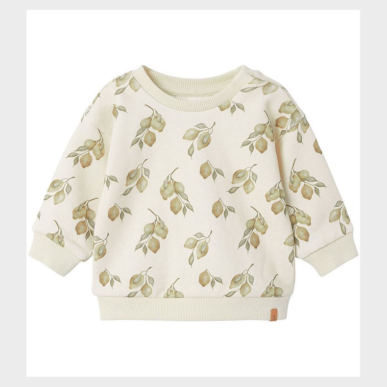 Lil' Atelier Sweatshirt - NbnJobo - Turtledove/Lemons